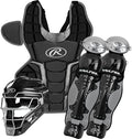 Rawlings Renegade Series Adult Catcher's Gear Set Black/Silver, Ages 15+