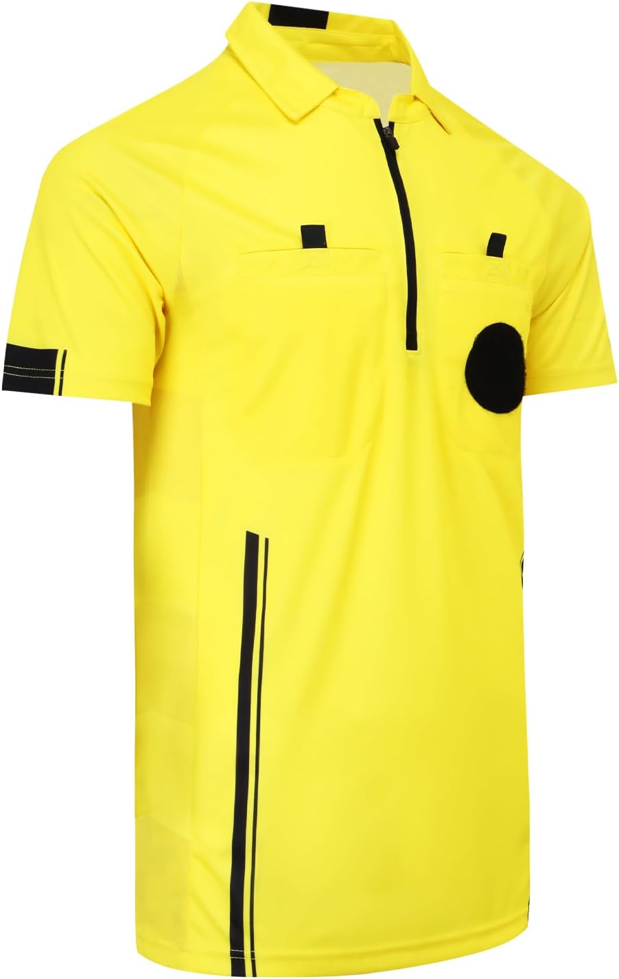 VKT Soccer Referee Jersey Kit - Official Short Sleeve Uniform for Men & Women | Halloween Costume
