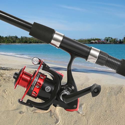 Telescopic Fishing Rod Set 6.9ft with Reels and Accessories - Carbon Fiber, 2PCS