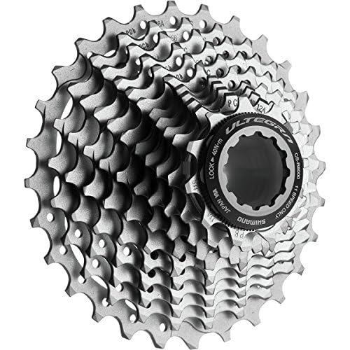 Shimano 11-25T Cassette for Road Bikes Gray - Compatible with 11-Speed