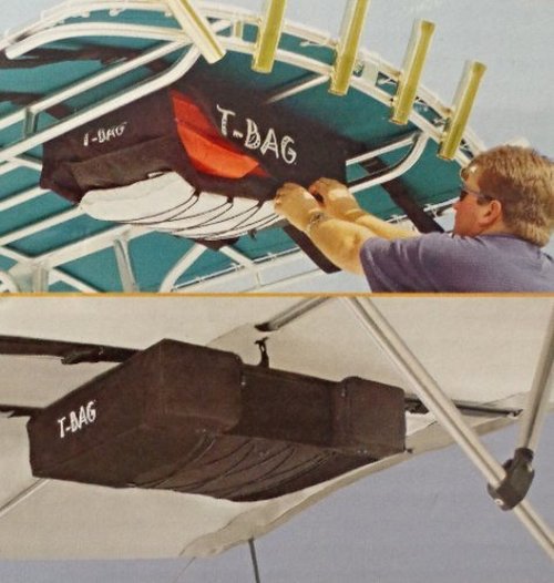 T-BAG, T Top Bag, Holds 4 PFD's,black