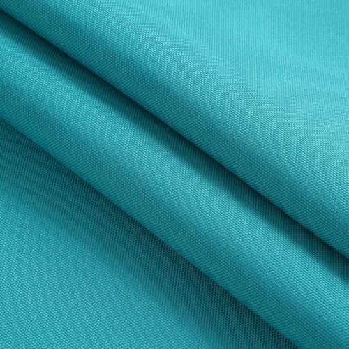 Waterproof Canvas Fabric by The Yard 1200D Upholstery Material 58x180in Teal Pre Cut 5 Yards