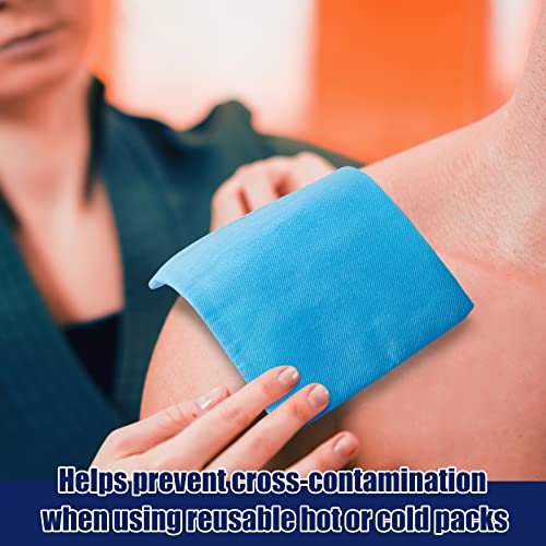 Disposable Ice Pack Sleeves 6x9 Inch - 500 Pcs Hot Cold Compress Cover Tatuo