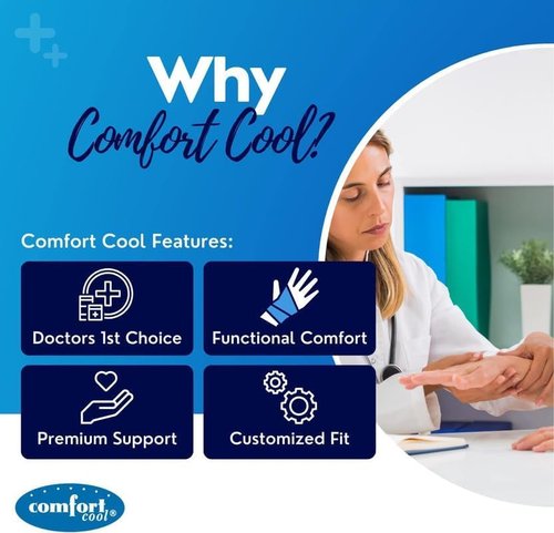 Comfort Cool Wrist Thumb CMC Restriction Brace. Right Medium.