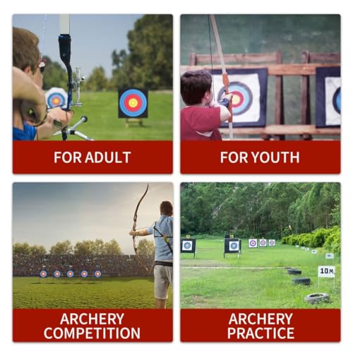 SPG 4-Inch Thick EVA Foam Archery Target for Bows Up to 60 Lbs - Backyard Practice