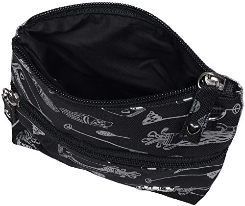 Women’s Golf Accessory Bag - Glove It - Ladies Detachable Strap Accessories Bag - 2 Pouch Zipper Bag - Cross Body Carry All Organizer Bag - Make Up, Travel, Wallet - 2018 Gotta Glove It