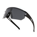 WANWAN Men Women Cycling Sunglasses, 80s Sport Baseball Mirrored Sun Glasses for Youth Adults Running Softball
