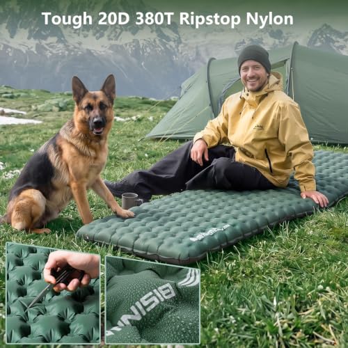 Ultralight Camping Sleeping Pad with R-Value 9 Insulation – Waterproof & Compact