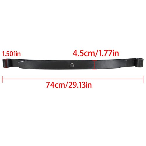 munirater 2 Pack Golf Cart Heavy Duty Front Leaf Spring Kit Replacement for 1981-Up Club Car DS & Precedent Golf Carts 1010136 1012030 1012322 1013867 1015108 1015828 103502701 103628801