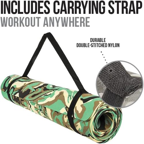 Eco-Friendly Yoga Mat - Premium Non-Slip TPE Material for Hot Yoga & Pilates | Indoor/Outdoor Use