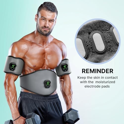 NEWPINE Muscle Stimulator Belt for Fitness & Body Shaping - Portable & Easy to Use