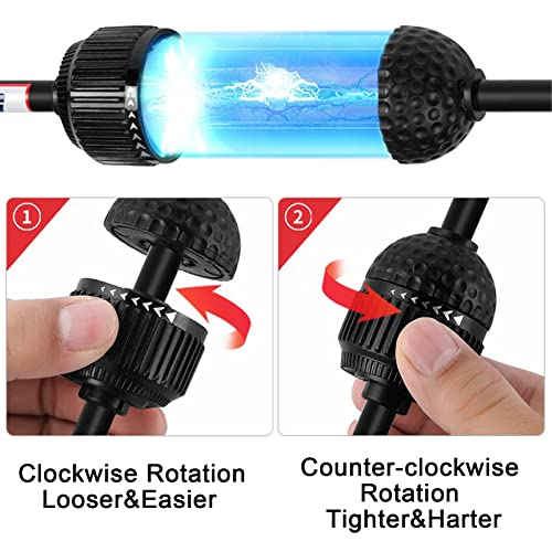 Right-Hand Golf Swing Trainer Aid - 2.0 Model, Fixed Length, Improve Tempo & Flexibility