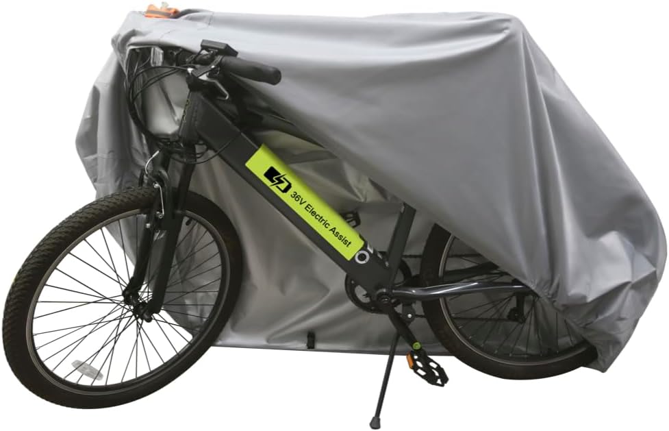 Urby Heavy Duty Bicycle Cover - Waterproof & Heat Resistant | Ideal for Electric Bikes, Large Size (29")