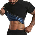 Sauna Shirt for Men by [Brand Name] - Short Sleeve Compression T-Shirt for Effective Sweat Loss | Ideal for Gym Workouts