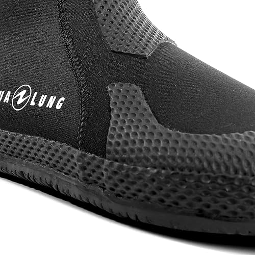 Aqualung Superzip Dive Boots 3mm Black/Blue Unisex Neoprene Wetsuit Shoes