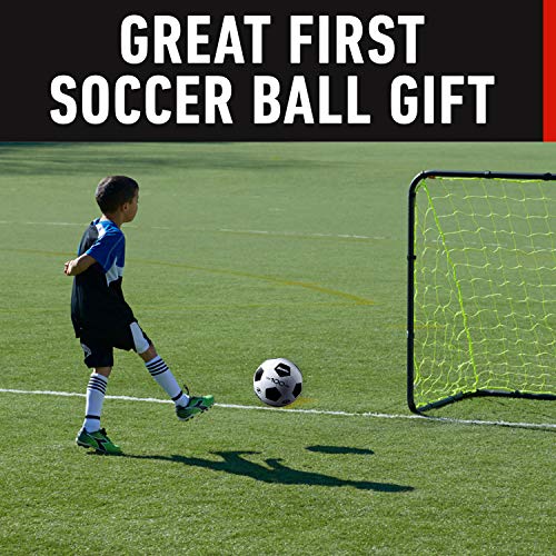 Franklin Sports F-100 Size 3 Soccer Balls Set with Pump - 12 Deflated Balls for Training & Practice