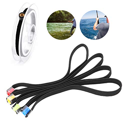 Fly Fishing Tippet Spool Ring Set - Lightweight Elastic Tackle Accessories