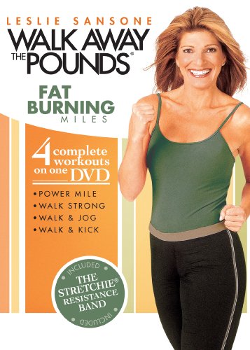 Walk Away the Pounds Fat Burning Miles DVD - Leslie Sansone Fitness Workout