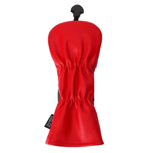 SHABIER Golf Sports Style Golf Wood Club Headcover Driver Cover for Taylormade M5 M6 Driver (Red 23 Fairway Cover)