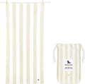 Dock & Bay Beach Towel - Quick Dry & Sand Free - Extra Large 200x90cm | Bora Bora Beige - Eco-Friendly Design