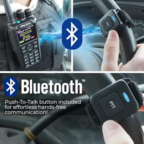 AnyTone AT-D878UVII Plus Digital Ham Radio with Free Programming & Training