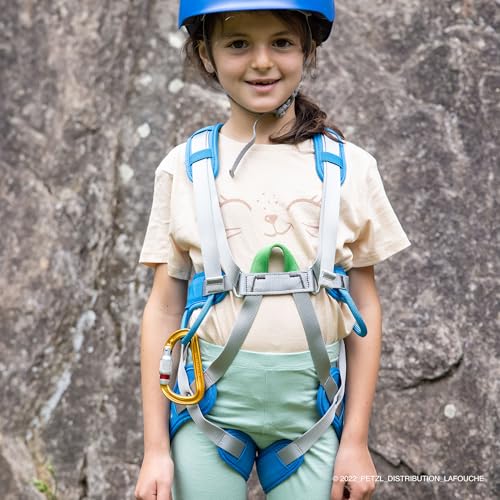 Petzl Ouistiti Children's Full Body Climbing Harness - Methyl Blue