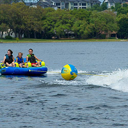 O'Brien Shock Ball Towable Tube Rope Float - Blue, 60ft