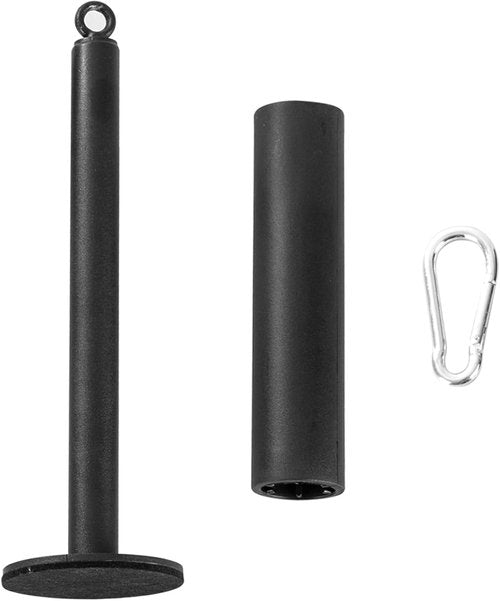 500LB Capacity Home Gym Pulley System - Silent Aluminum Pulleys & LAT Pulldown Attachment