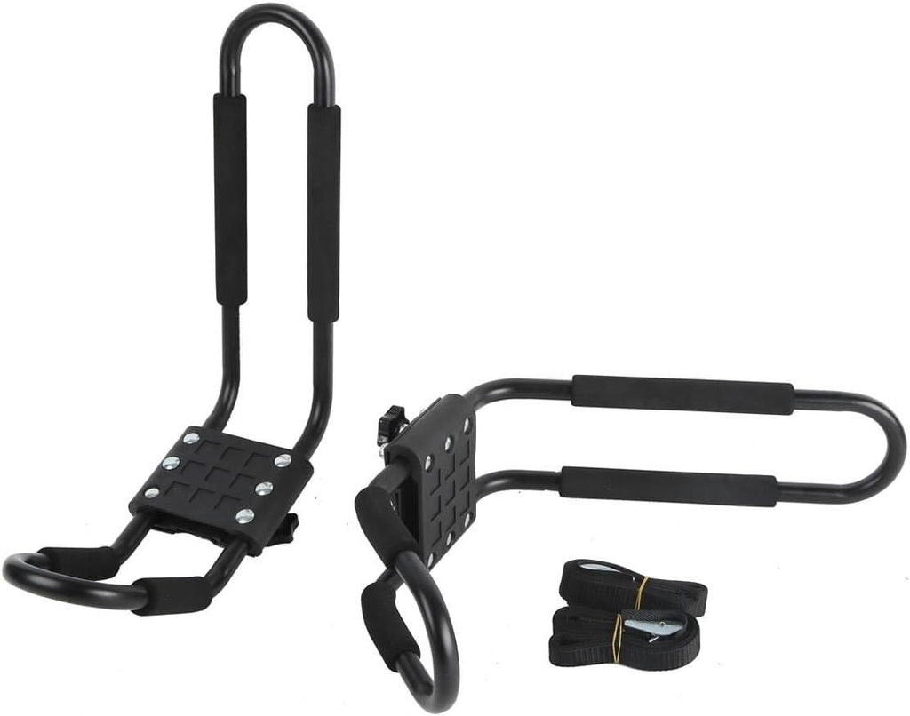 XMT-MOTO J-Bar Kayak Carrier - Universal Top Mount Roof Rack for SUVs & Vans | 2 Pairs
