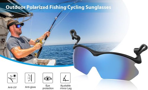 DEECOZY Polarized Outdoor Sunglasses - UV400 Protection for Men & Women | Ideal for Fishing, Cycling, Hiking