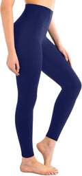Leafigure High Waisted Leggings - Soft, No See-Through Yoga Pants for Women | Perfect for Gym & Running