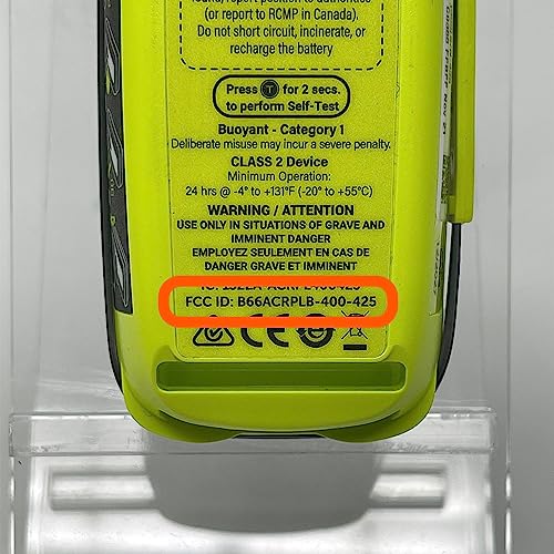 ACR ResQLink View RLS Personal Locator Beacon Satellite GPS Emergency Device