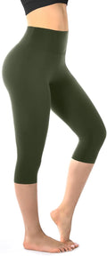 Walifrey Capri Leggings - Buttery Soft High-Waisted Yoga & Gym Pants for Women