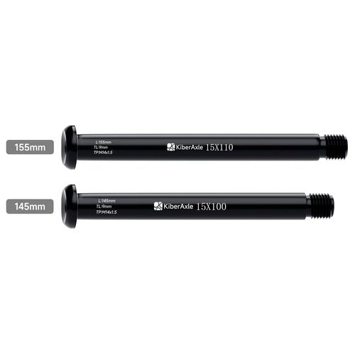 KiberAxle Thru Axles for Fox Fork 15mm, Bike Hub Adapter Axle, Mountain and Road Bike Quick Release Aluminum Alloy Axle 15mm x 110mm
