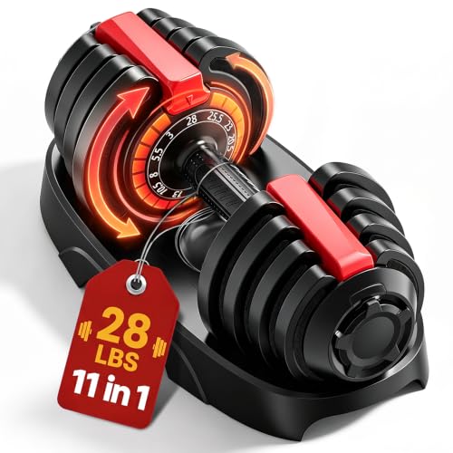 Yagud 28 LB Adjustable Dumbbell Set with Micro-Increments - Single Variation