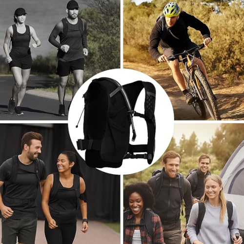 Nathan QuickStart Hydration Pack Vest 4L Storage & 1.5L Bladder for Running & Hiking