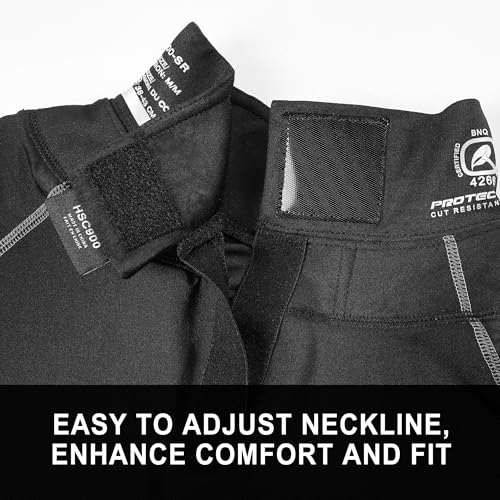 EALER Hockey Compression Shirt with Neck Guard - Large / HSC900-Men