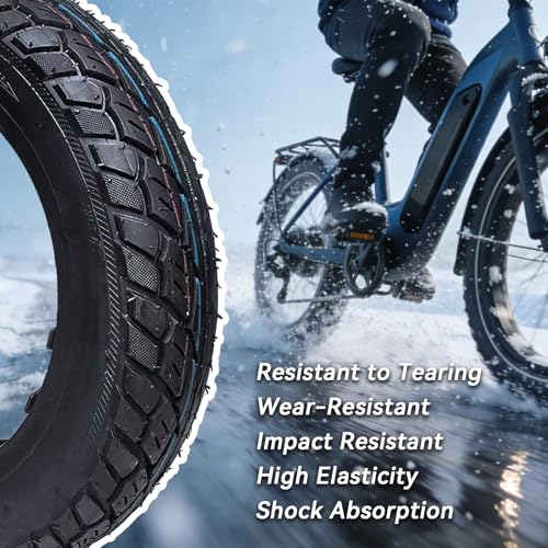 2 Pack 3.00-10 Tubeless Dirt Bike Tires with Valve Stems for Off-Road E-Bikes & Scooters