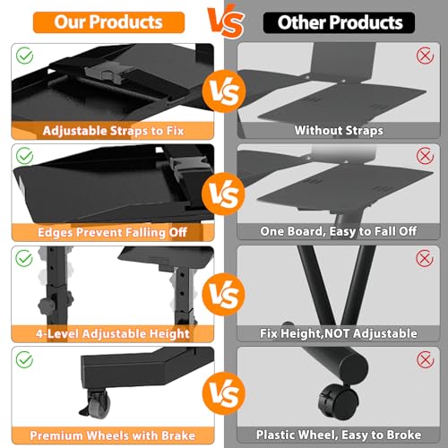 Uboway Large Adjustable Dumbbell Rack Stand for Bowflex Powerblock - Heavy Duty Steel