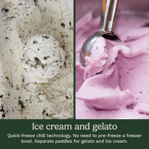 Cuisinart 1.5-Quart Stainless Steel Ice Cream Maker & Gelato Machine - Fully Automatic