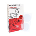 Middlevex Medium Pack Active PLUS Unisex Sport Nipple Cover - Anti-Chafing Disposable Sweatproof Men Women Sports Workouts (Plus, 65, Pairs) Beige