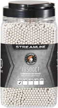 Lancer Tactical 18,500 Round 6mm Airsoft Pellets | Competition Grade 0.20g-0.32g Bucket - Made in Taiwan