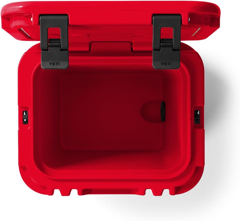 YETI Roadie 24 2.0 Hard Cooler - Durable Design with DoubleDuty Shoulder Strap & Drain Plug