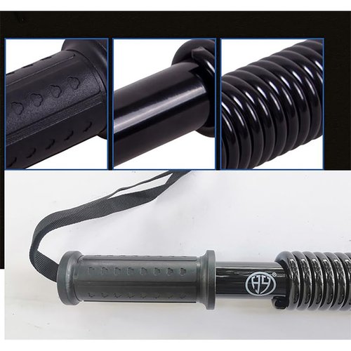 HAOYING Power Twister Bar Arm Shoulder Upper Body Chest Builder Strengthener Spring Exercise Bicep Blaster(30 kg - 66 lbs)