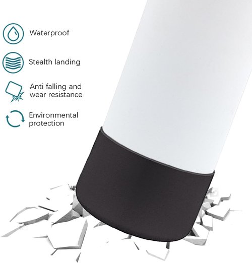 HEYSKAY Protective Silicone Boot - Anti-Slip Bottom Protector for Hydro Flask Wide Mouth Water Bottles