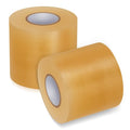 Pangda Wrestling Mat Tape 3 or 4 Inch Heavy Duty 7 Mil PVC Carpet Tape for Wrestling Grappling Exercise Mats Seaming Cover Gym Floor Carpet Seam(4'',Clear,2 Rolls)