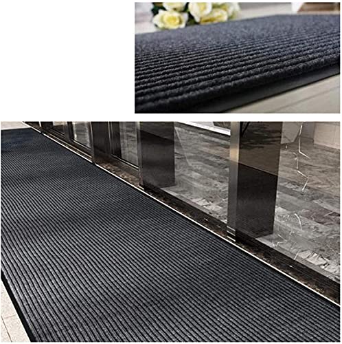 Large Indoor Outdoor Rubber Back Floor Mat 3x10 ft Heavy Duty Runner Rug
