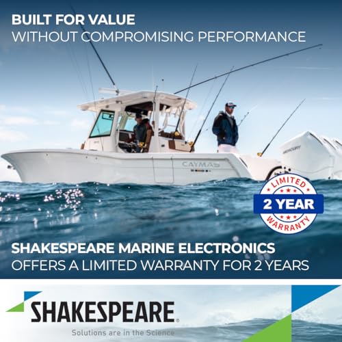 Shakespeare 4' Centennial VHF Antenna White - Marine Radio Antenna