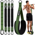 Pull Up Assistance Resistance Bands Set - Army Green, 220 lbs Support