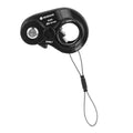 NewDoar Rope Ascender Lightweight Rope Clamp Ascender Riser Adjuster Fits 8-13mm Rope Self-Locking Grip for Rock Climbing,Protection Rescue,Rappelling,Gear Equipment(Black)